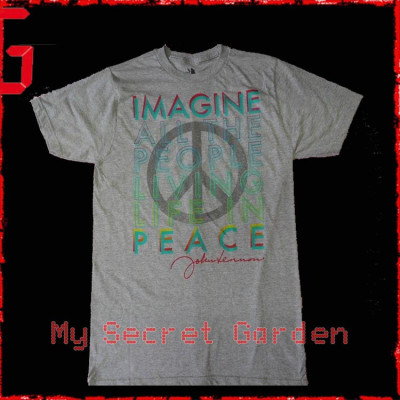 John Lennon -  Imagine Peace Official T Shirt ( Men S ) TAG M SIZE ***READY TO SHIP from Hong Kong***